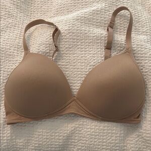 Warner's Tan Seamless T-Shirt Bra with Adjustable Straps